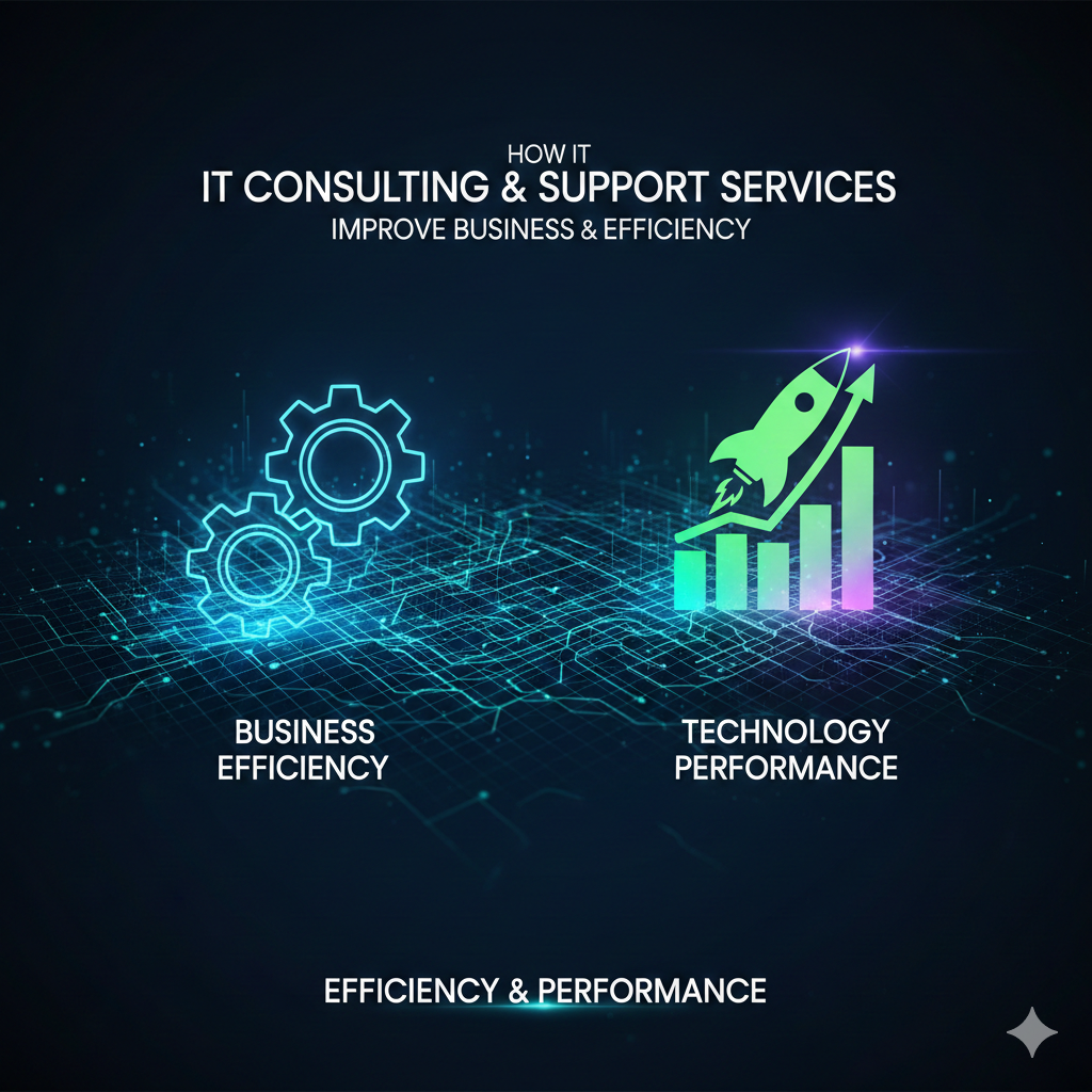 How IT Consulting & Support Services Improve Business Efficiency and Technology Performance