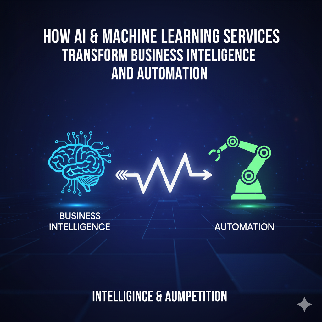 How AI & Machine Learning Services Transform Business Intelligence and Automation