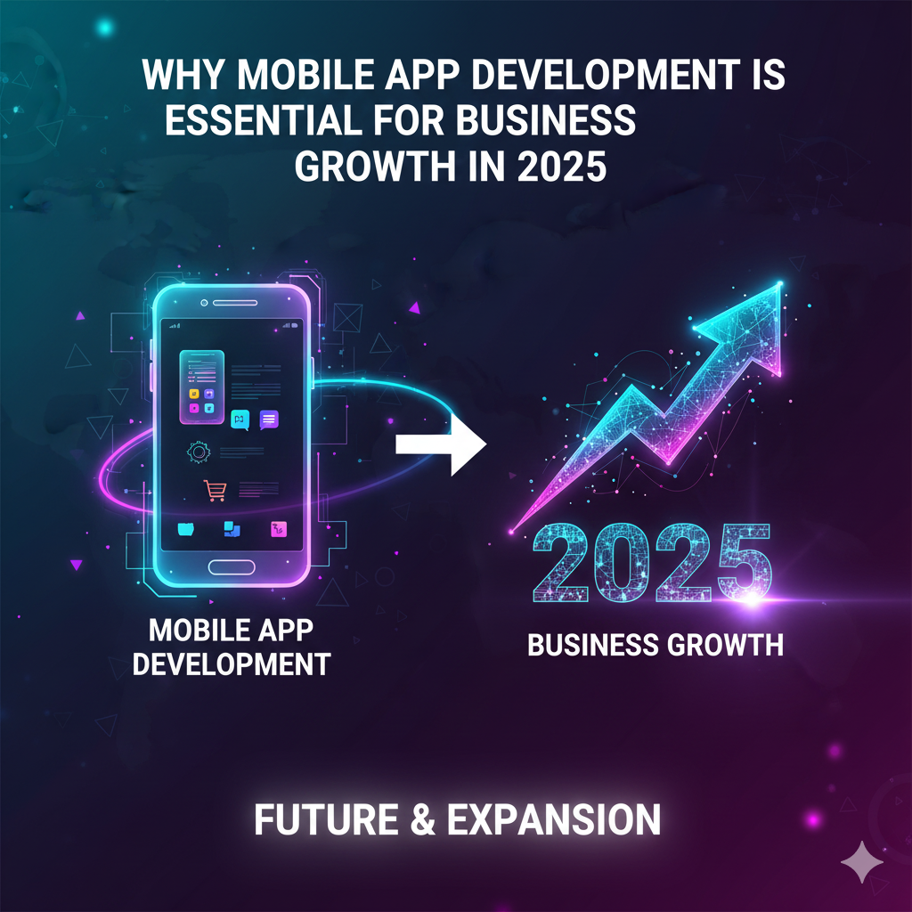 Why Mobile App Development is Essential for Business Growth in 2025