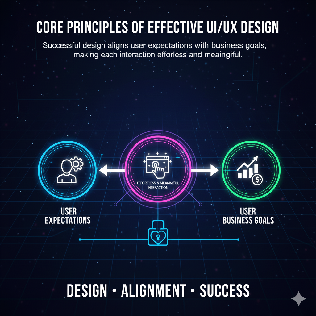 Core Principles of Effective UI/UX Design