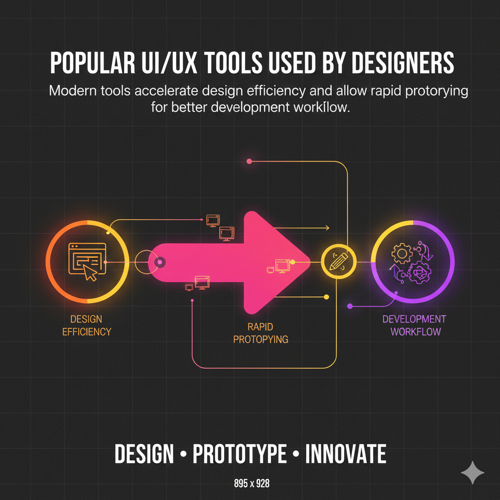 Popular UI/UX Tools Used by Designers
