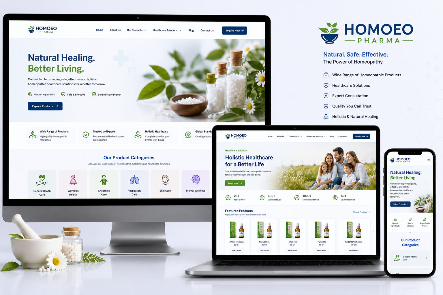 Homoeo Pharma – Homeopathic Healthcare & Wellness Platform